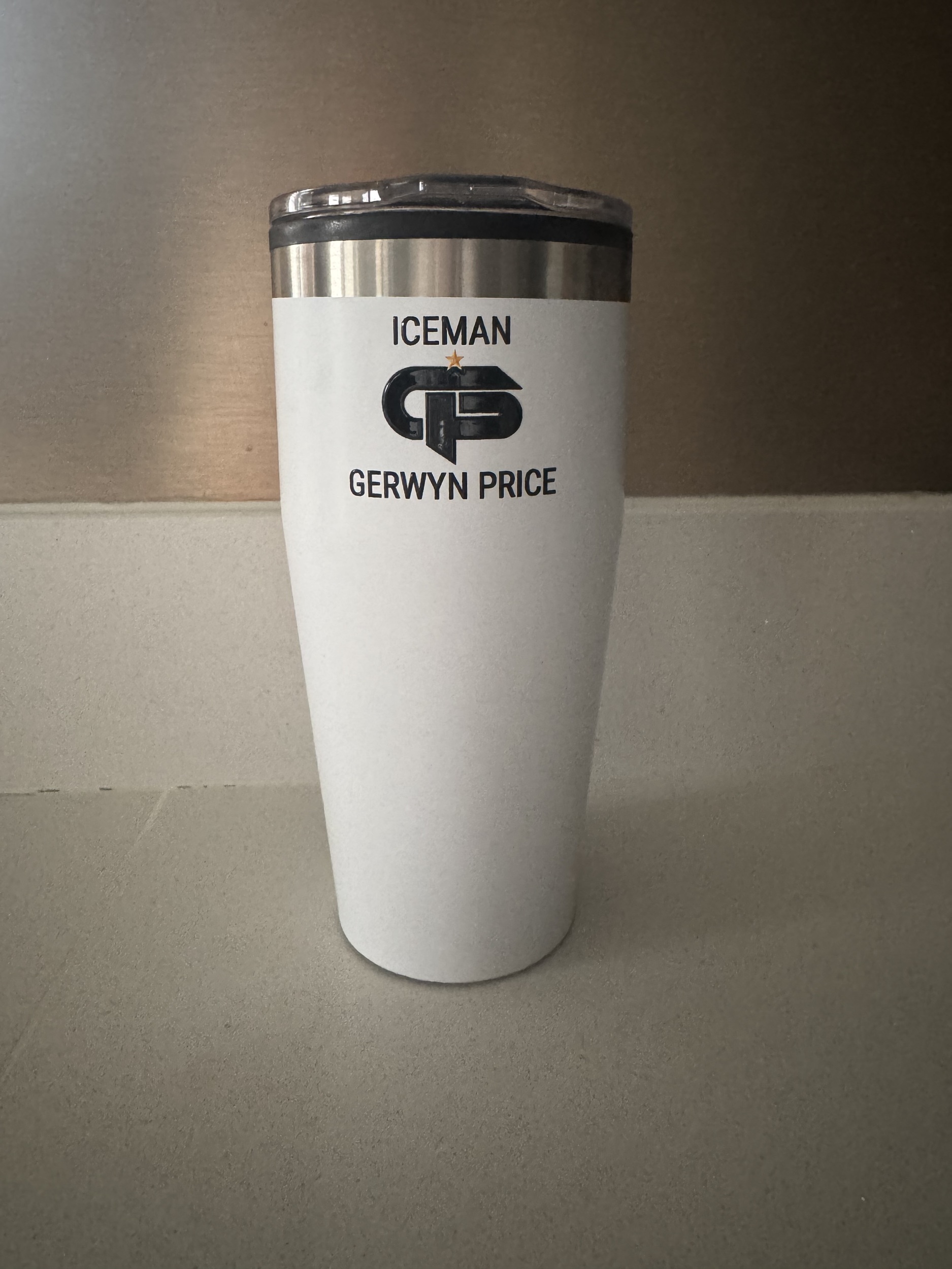 530ml Double wall tumbler-White